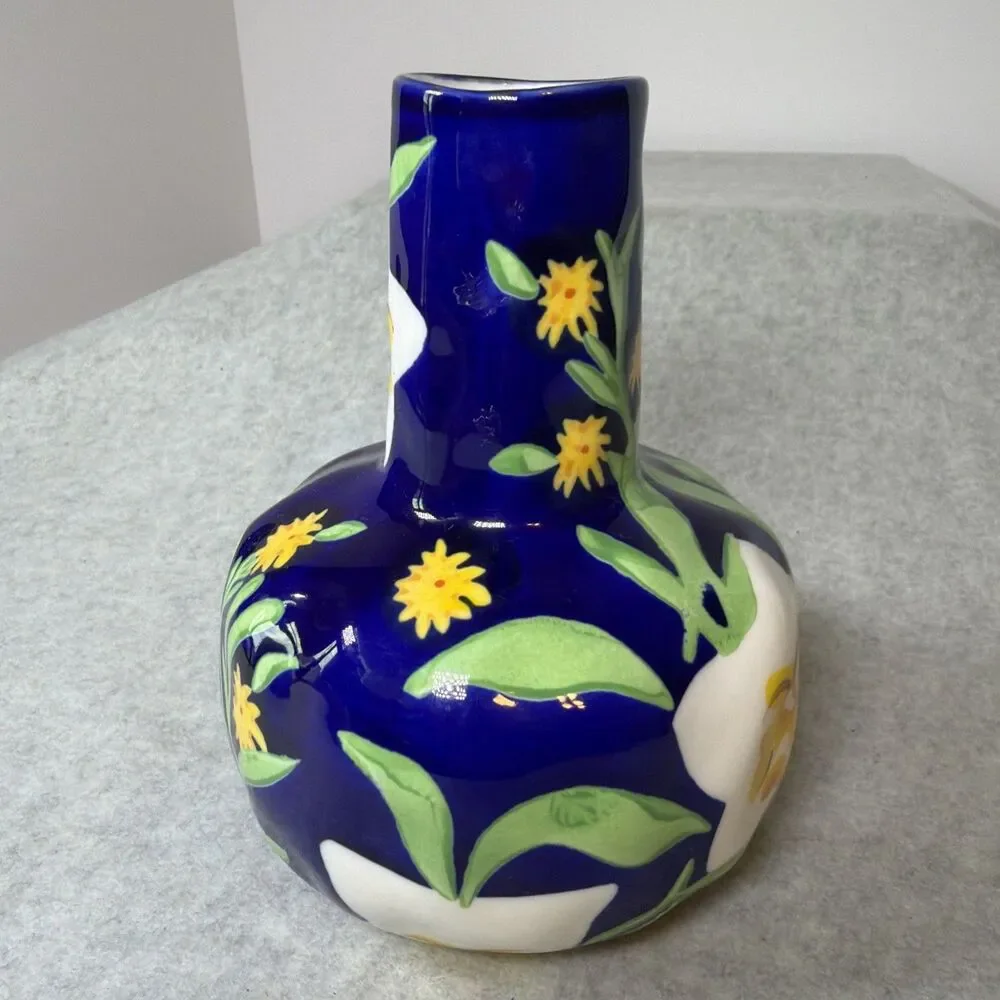 Anthropologie blue hand